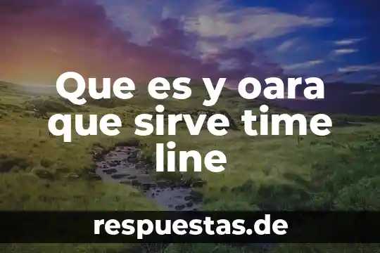 Just in time que es para que sirve beneficios 5 Que es y oara que sirve time line