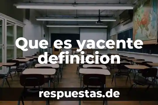 Qué es um imstrumento definición con autor 7 Que es yacente definicion