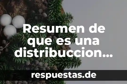 Que es variable cuantitativa discreta 8 Resumen de que es una distribuccion discreta