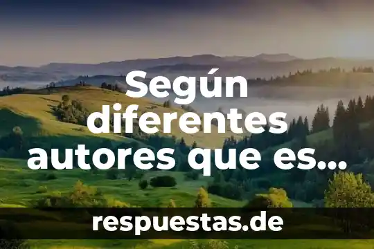 Que es la psicologia desde diferentes puntos de vista 4 Según diferentes autores que es la ecología