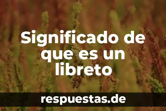 Traductor significado awd que es 3 Significado de que es un libreto