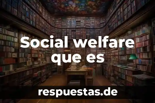 Que es una realidad social sobre una problematica 8 Social welfare que es