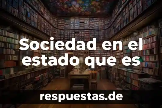Que es la sociedad civil 4 Sociedad en el estado que es