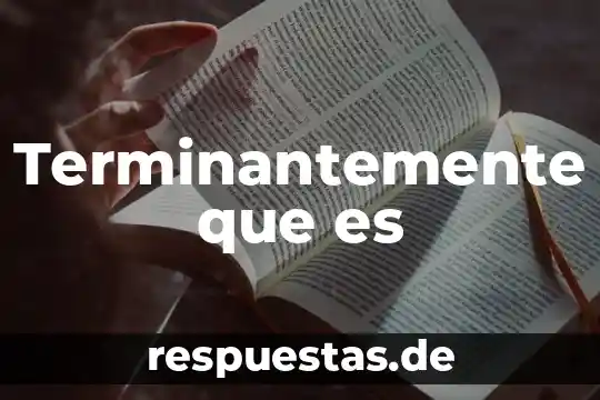 Que es el nombre comercia 3 Terminantemente que es