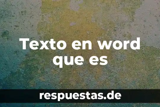 Que es la idea global de un libro 8 Texto en word que es