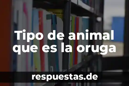 Qué es un animal homoetermos 8 Tipo de animal que es la oruga