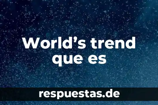 Qué es la música sexosa 7 World’s trend que es
