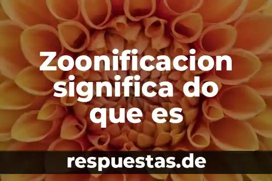 Que significa que es la geografia ambiental 3 Zoonificacion significa do que es
